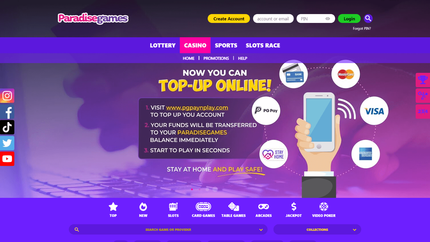 ParadiseGames Casino