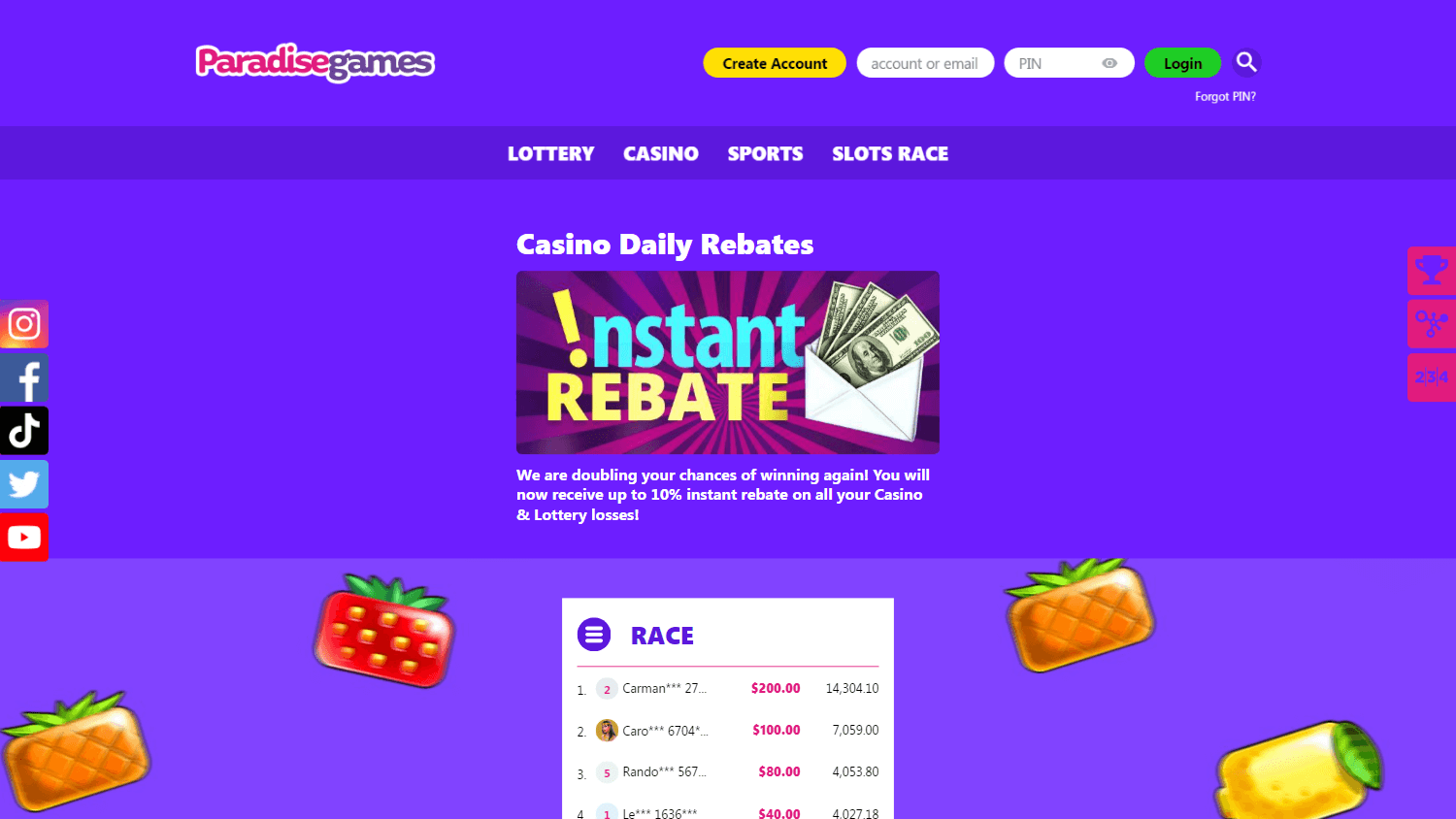 ParadiseGames Casino