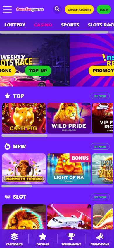 ParadiseGames Casino