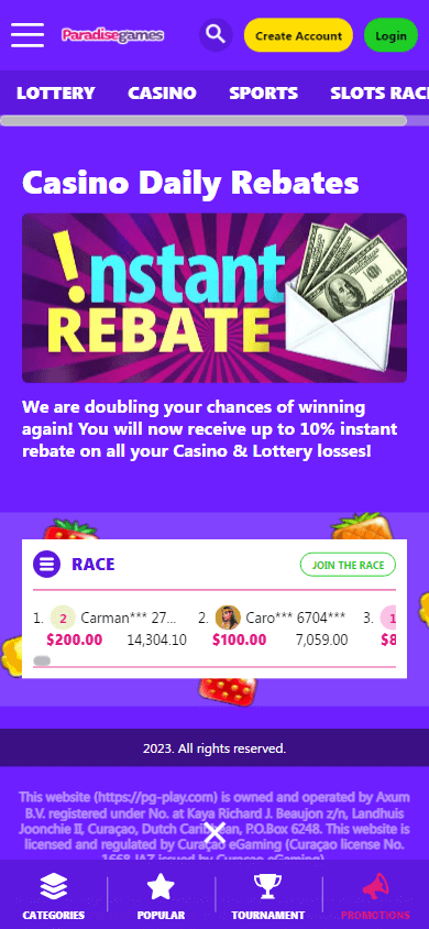 ParadiseGames Casino