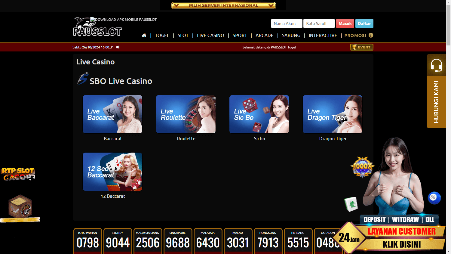 PAUSSLOT Casino