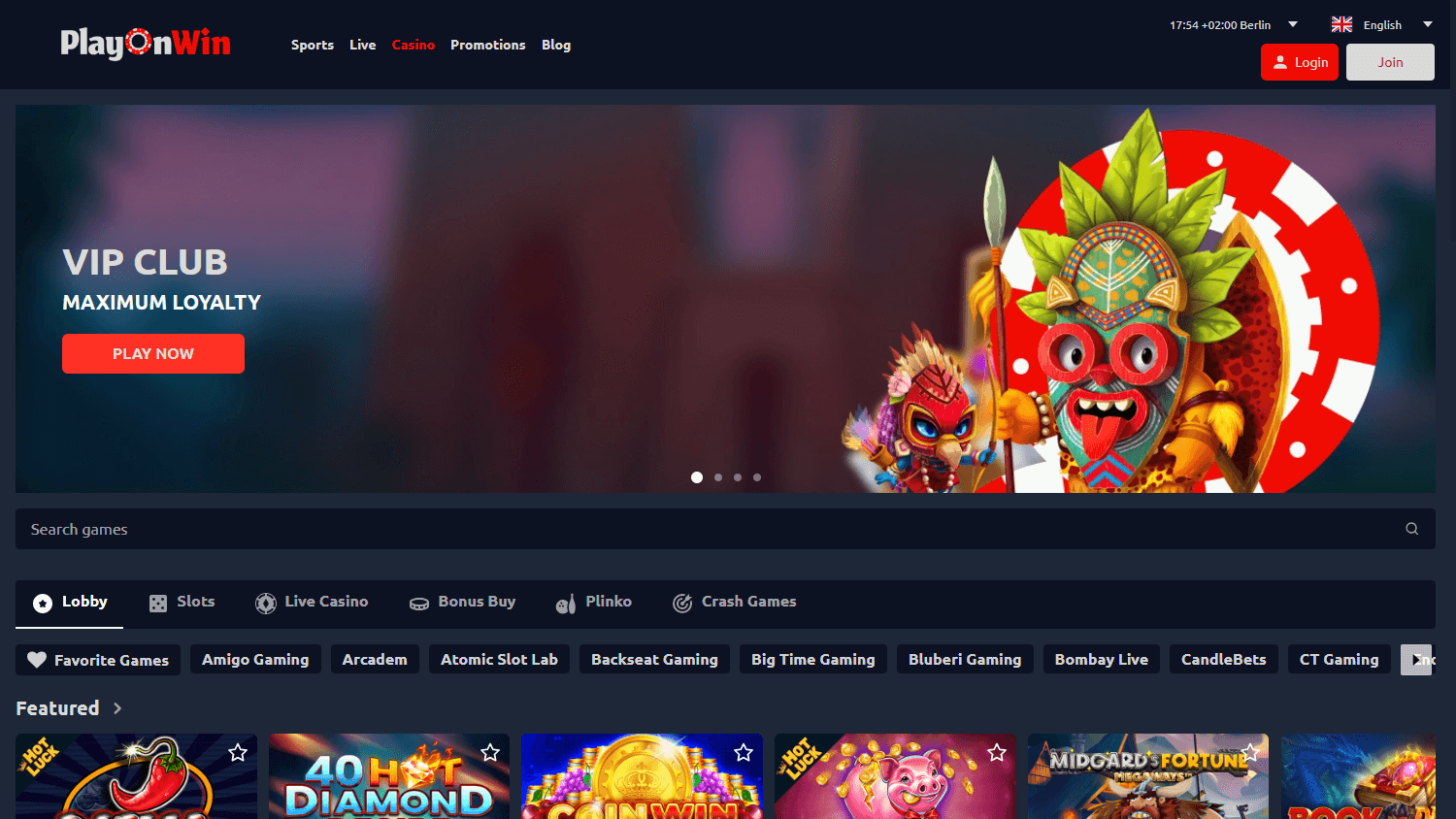 PlayOnWin Casino