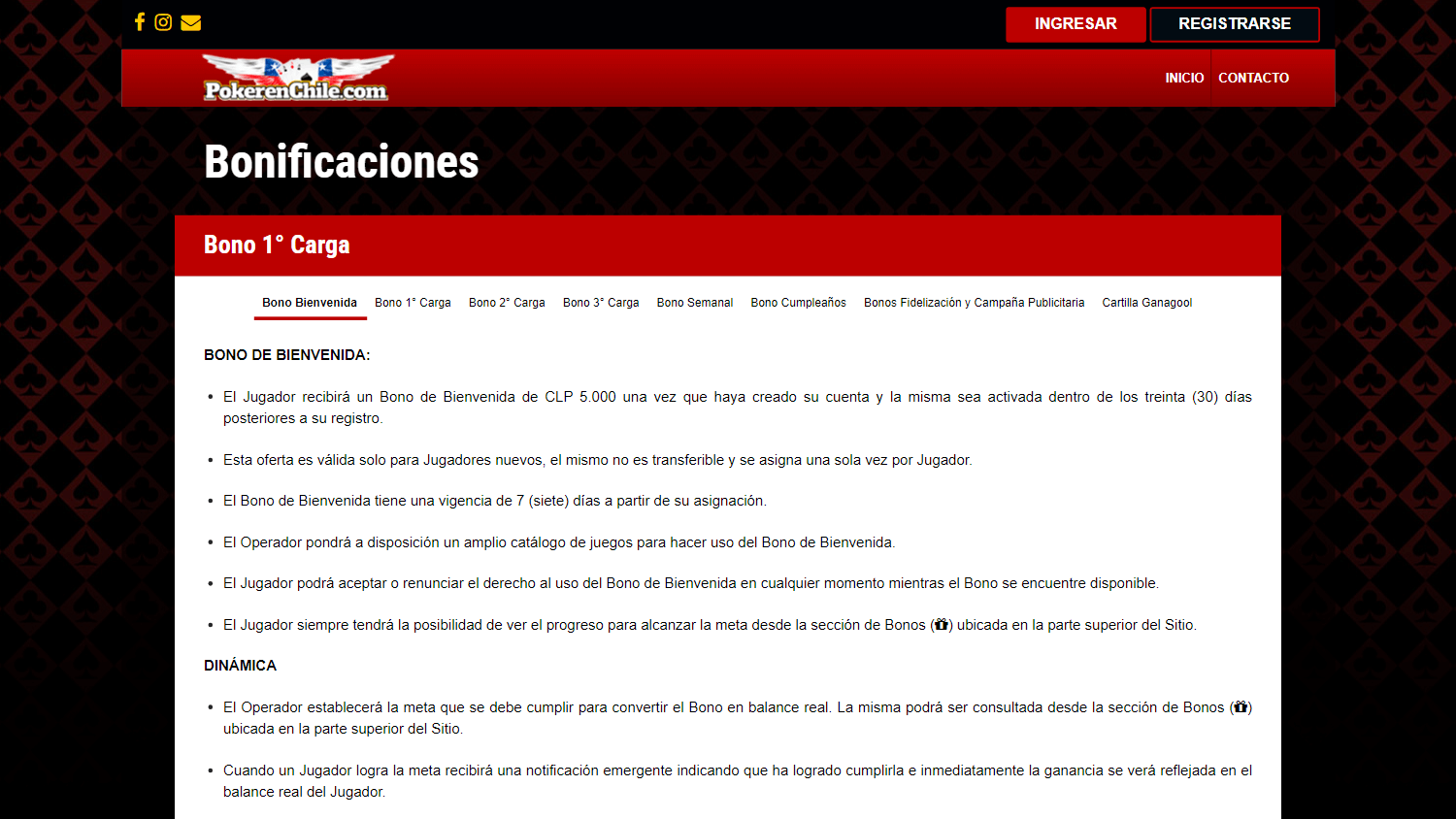 PokerEnChile Casino