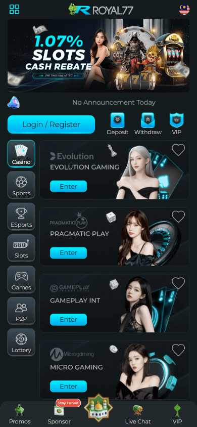 Royal77 Casino