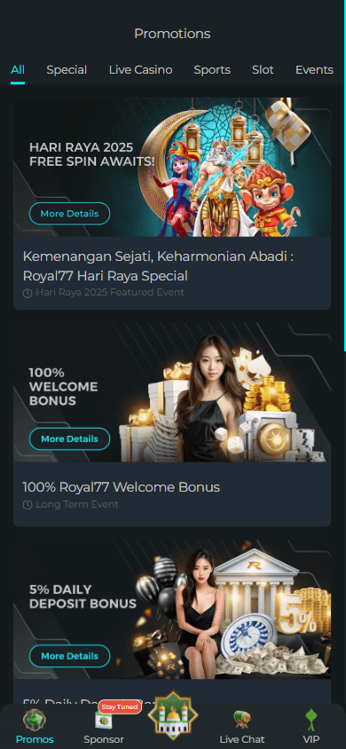 Royal77 Casino