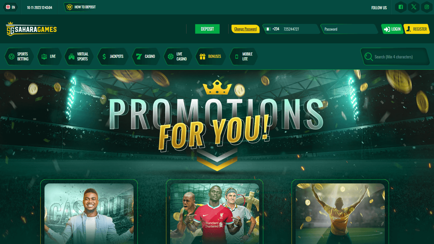 Sahara Games Casino