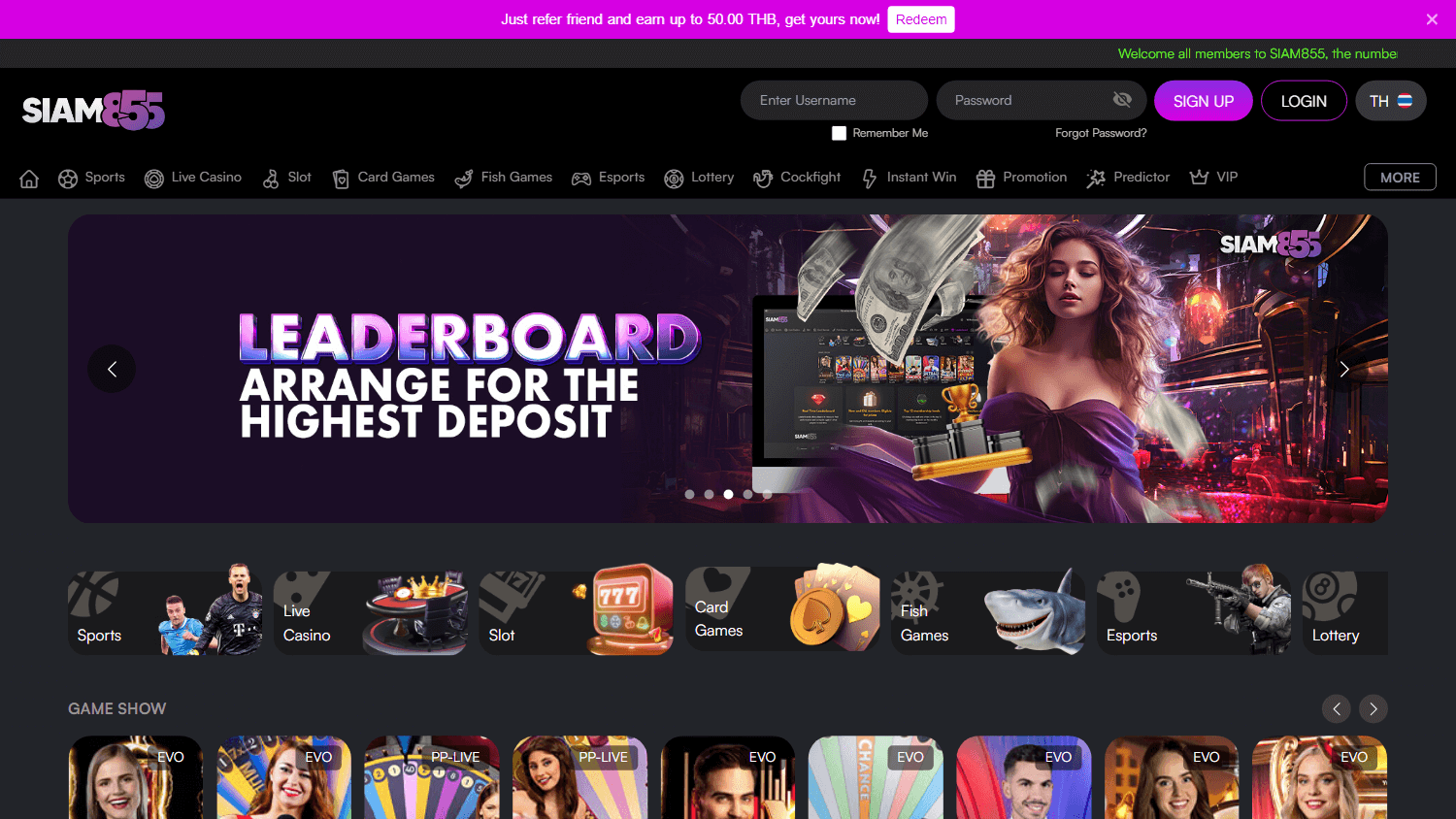 SIAM855 Casino
