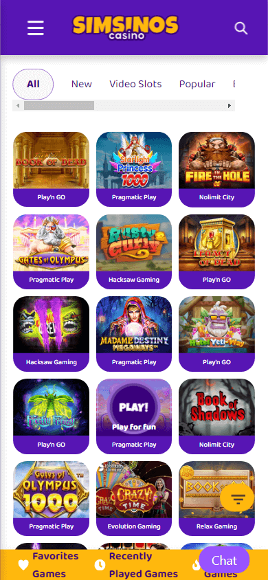 Simsinos Casino