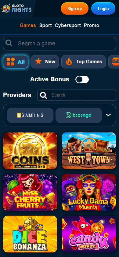 Sloto Nights Casino