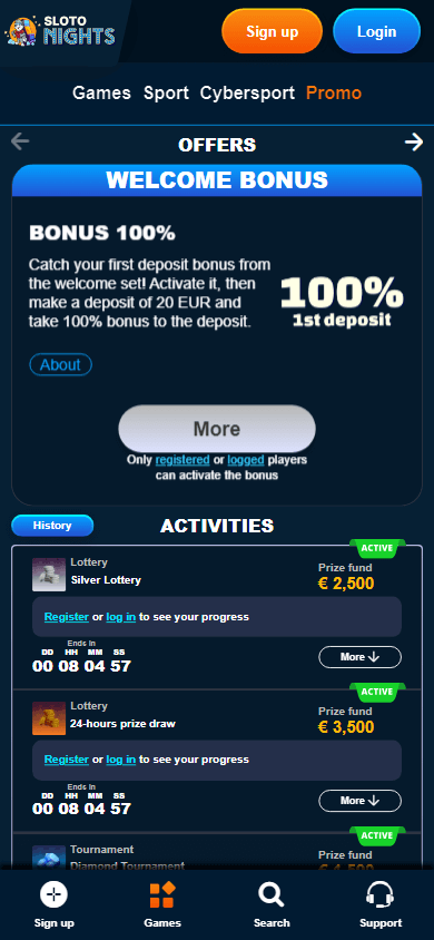 Sloto Nights Casino