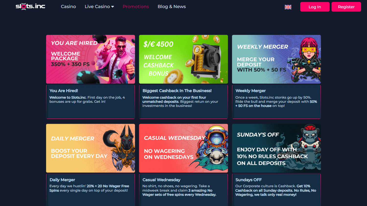 Slots.inc Casino