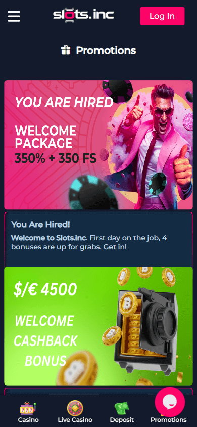 Slots.inc Casino