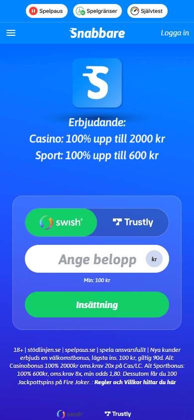 Snabbare Casino