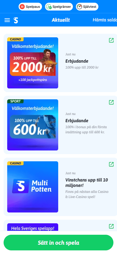 Snabbare Casino