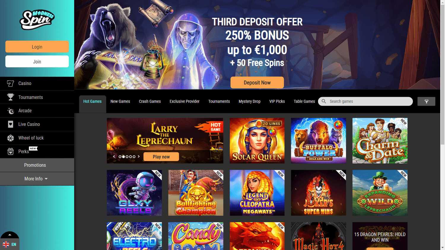 Spin Madness Casino