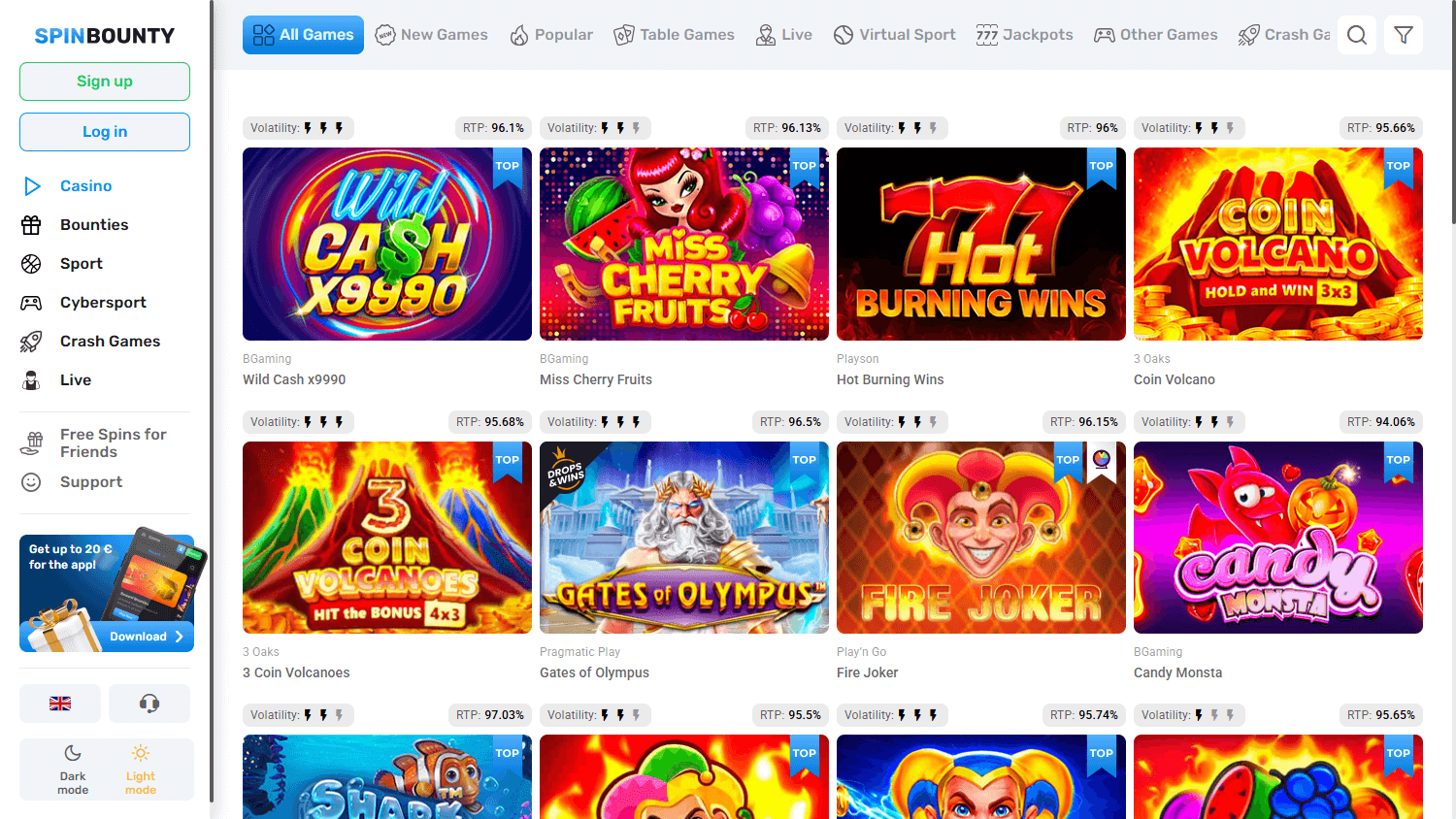 SpinBounty Casino