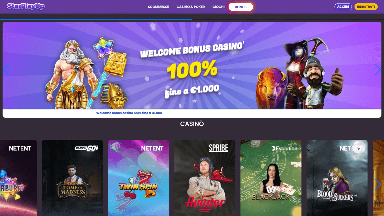 StarPlayUp Casino
