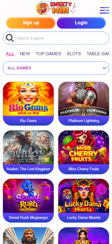 Sweety Win Casino