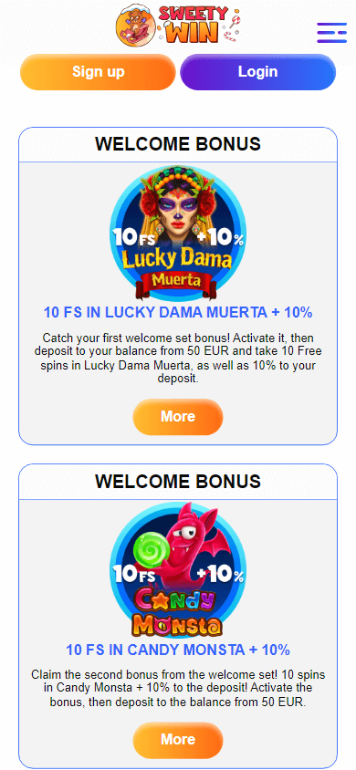 Sweety Win Casino