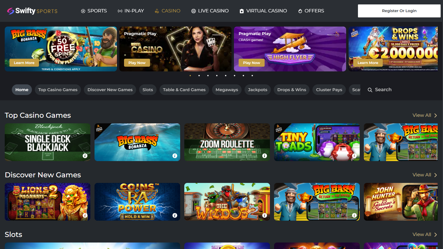 Swifty Sports Casino