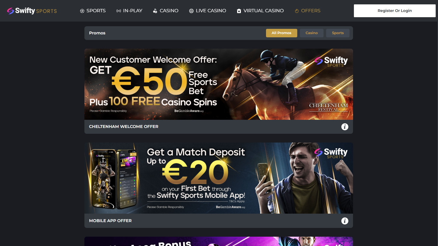 Swifty Sports Casino