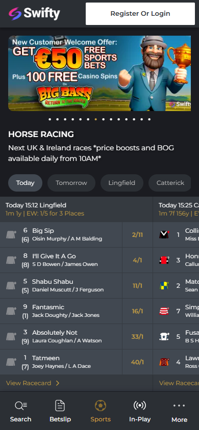 Swifty Sports Casino