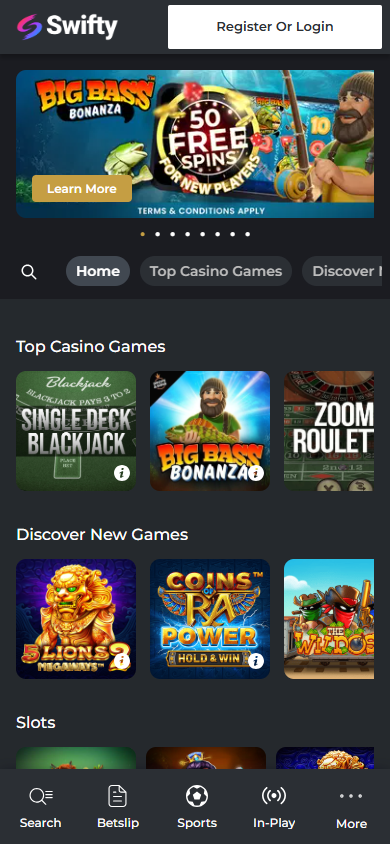 Swifty Sports Casino