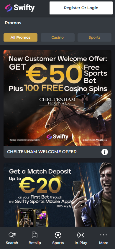 Swifty Sports Casino