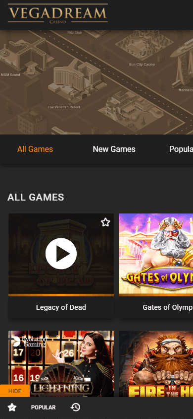 Vegadream Casino