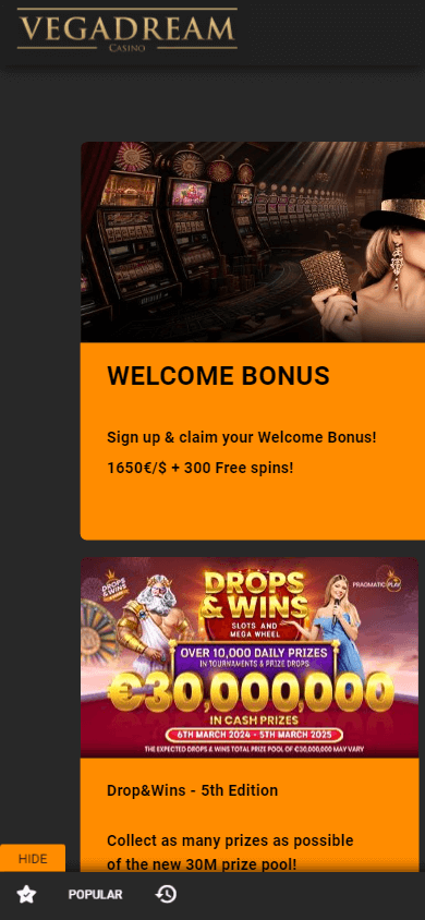 Vegadream Casino