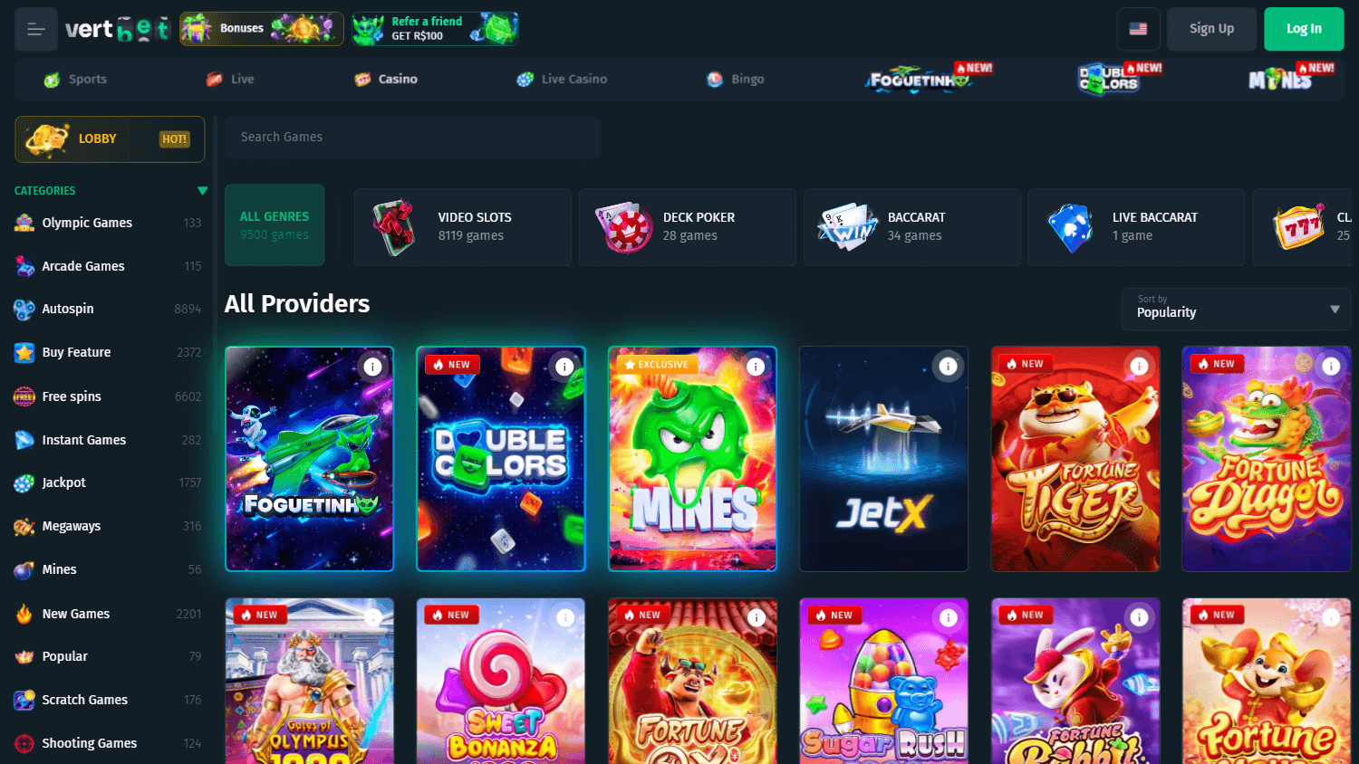 VertBet Casino