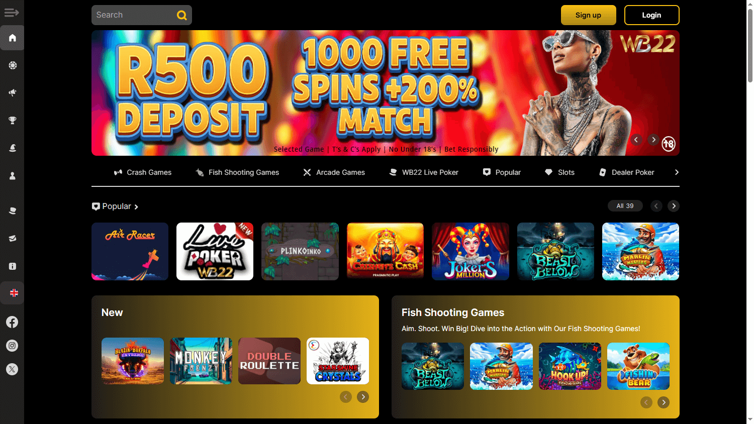 Wanejo Bets Casino