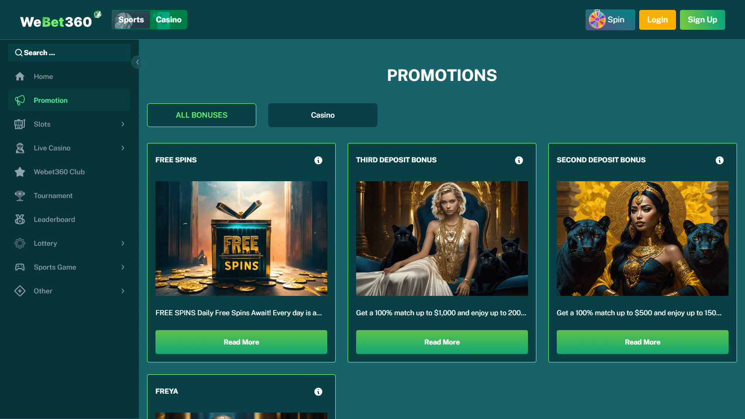 WeBet360 Casino