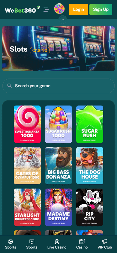 WeBet360 Casino