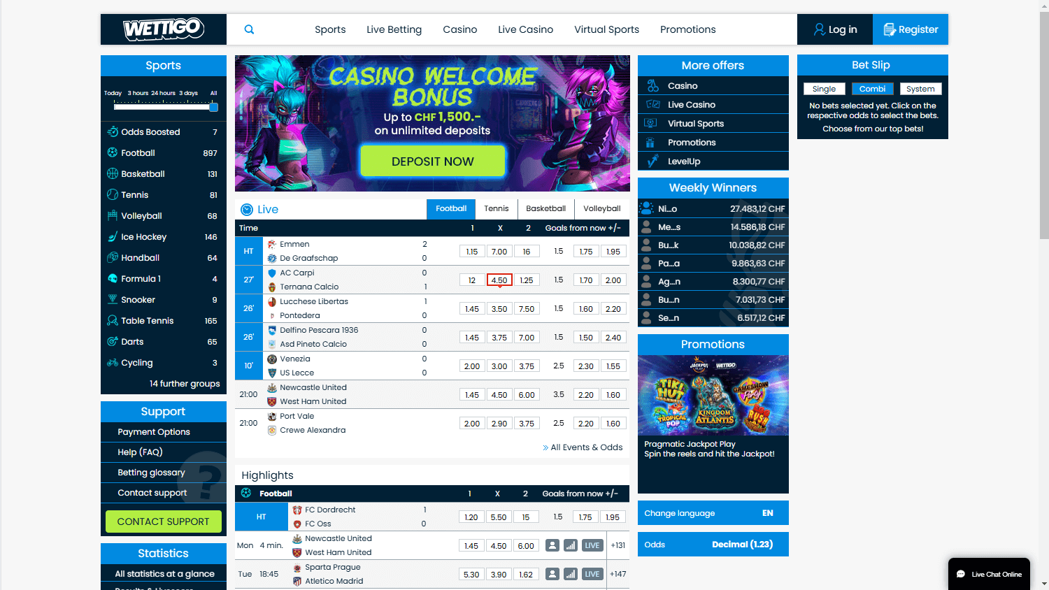 Wettigo Casino