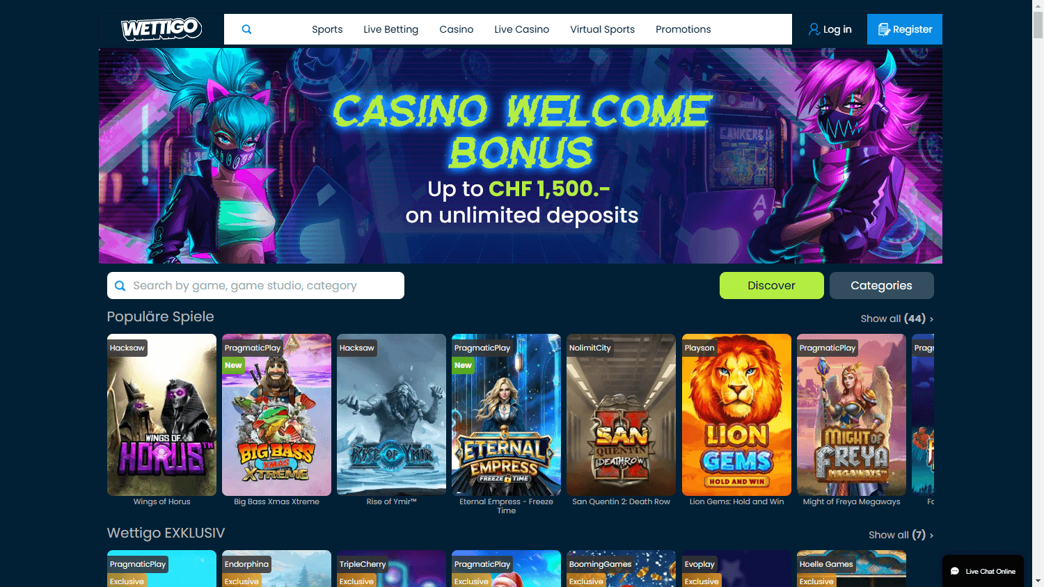 Wettigo Casino
