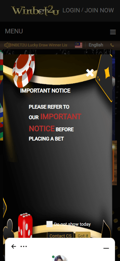 WINBET2U Casino
