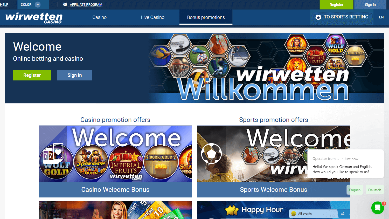 Wir Wetten Casino