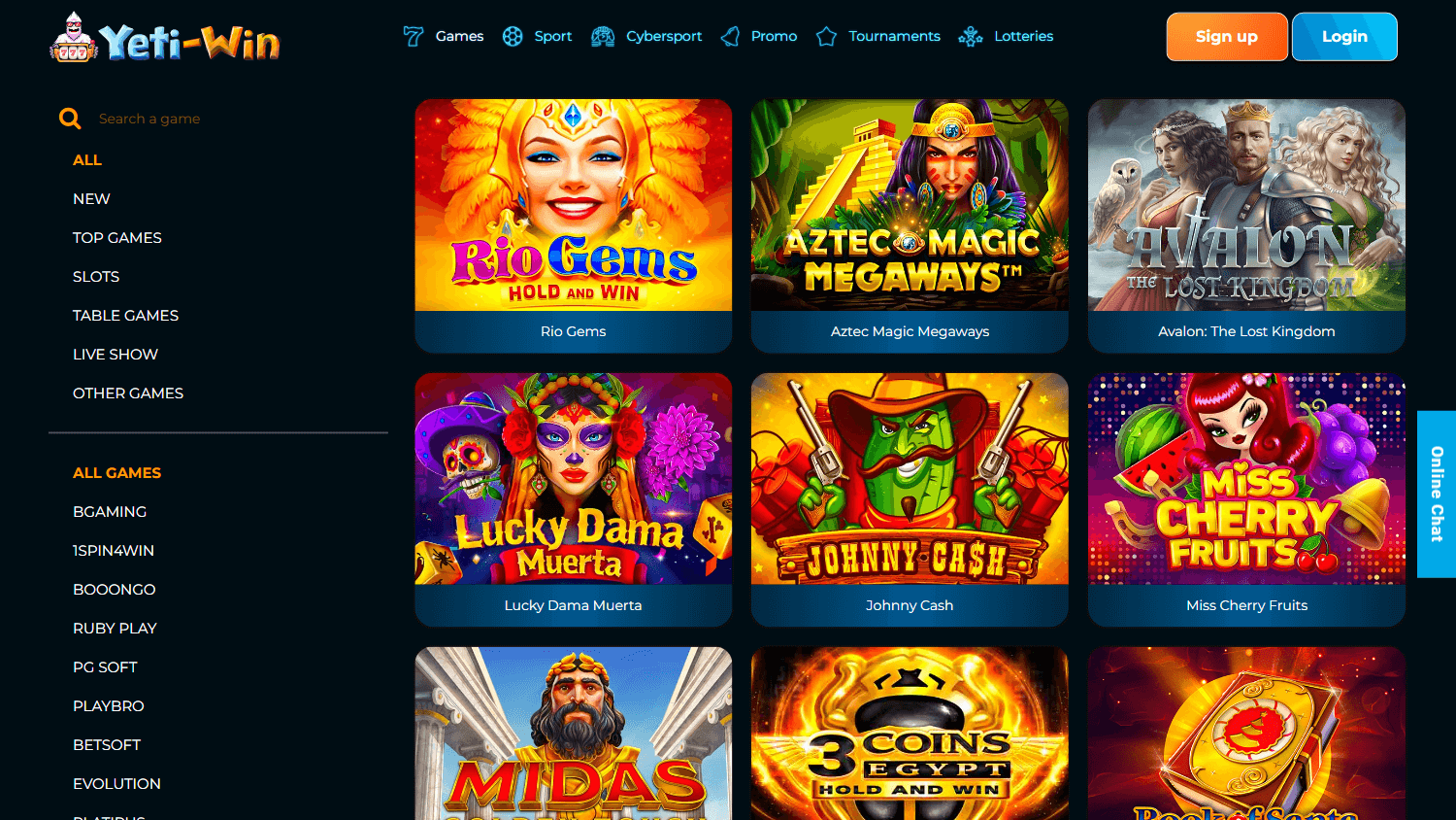 Yeti Win Casino