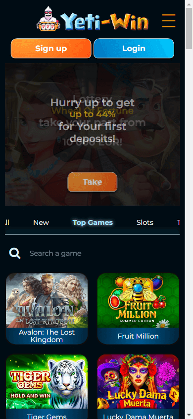 Yeti Win Casino