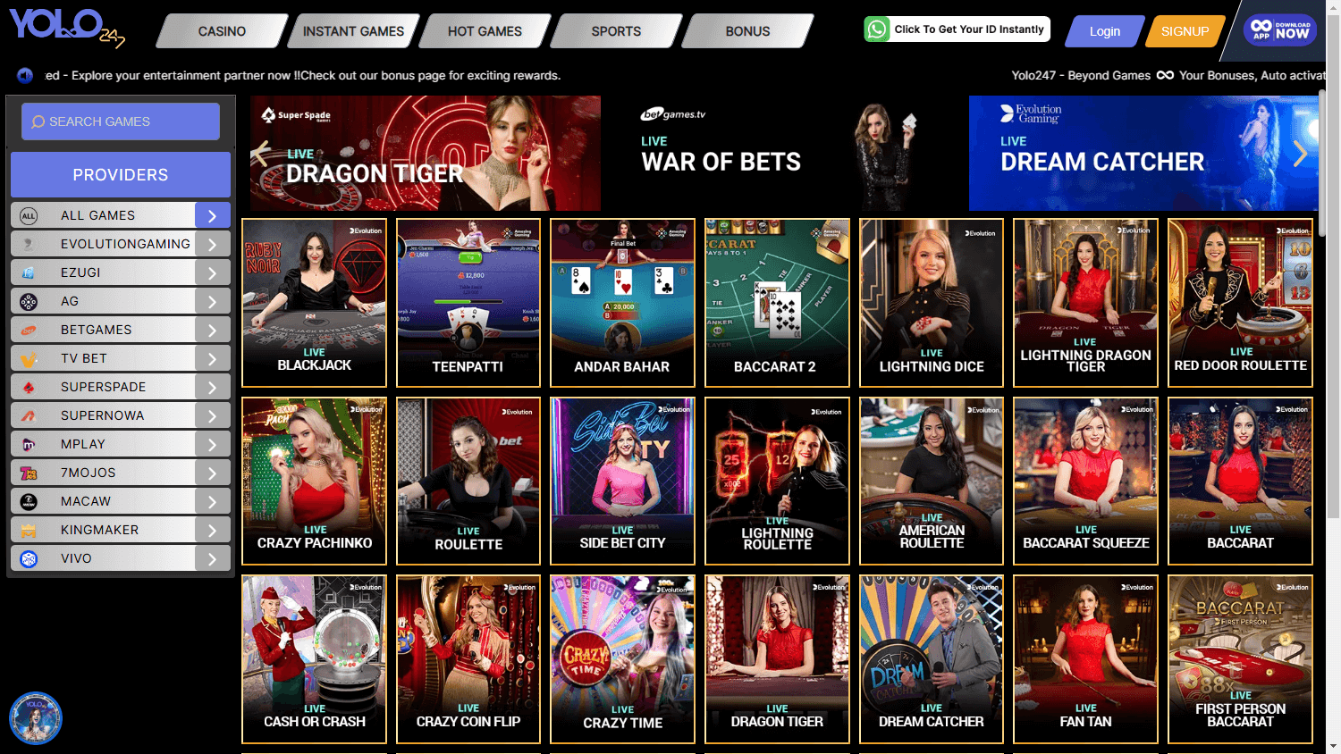 Yolo247 Casino