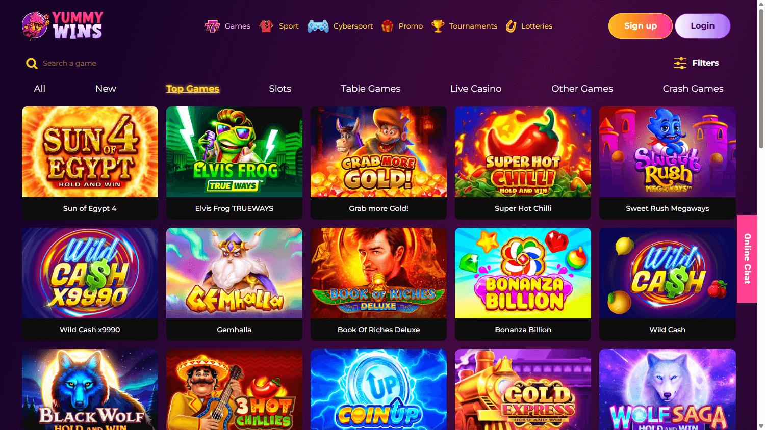 Yummy Wins Casino